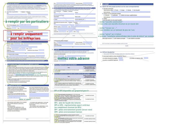 Declaration travaux panneau solaire : liste des démarches en 2026