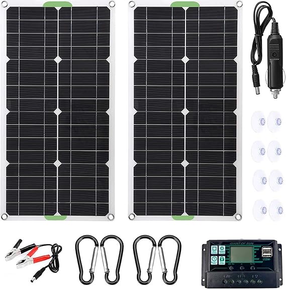 meilleur kit panneau solaire 12V voiture, bateau, van et fourgon